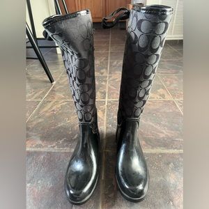 Coach Rain boots